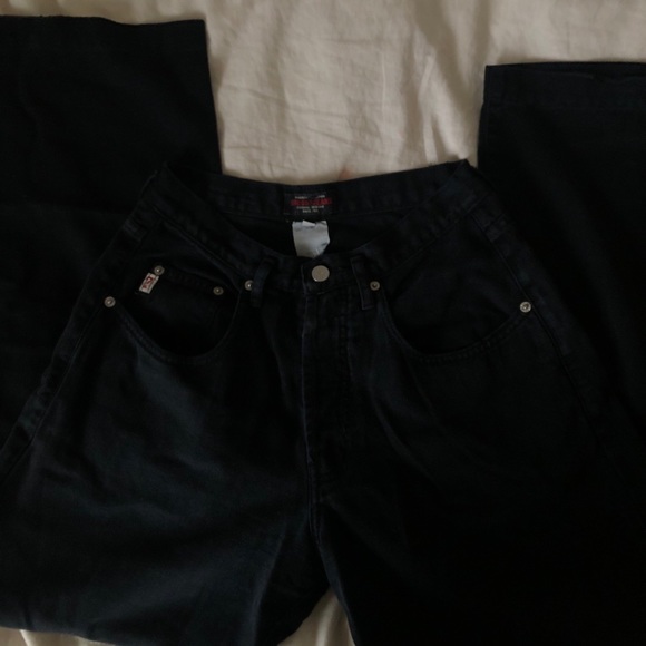 Vintage Black Flare Guess Jeans - Picture 5 of 6